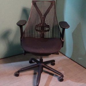 Herman Miller Used Sayl Black Chair