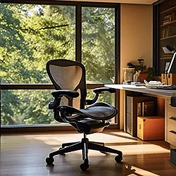Used Aeron Chairs Right Facing Black Image About Page