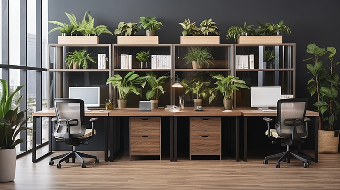 Office Environment Aeron Chairs